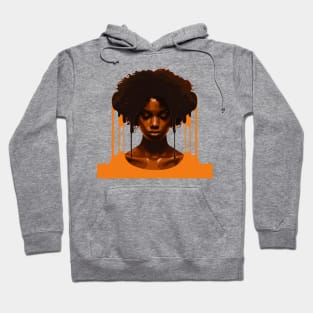 Afrocentric Woman Dripping With Melanin Hoodie